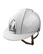 Kep Italia Rijhelm Cromo 2.0 Polish White/Front, Rear and Polo Visor white Leather