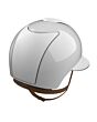 Kep Italia Rijhelm Cromo 2.0 Polish White/Front, Rear and Polo Visor white Leather