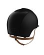 Kep Italia Rijhelm Cromo 2.0 Textile Black/Black Velvet Panels Beige Chinstrap