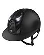 Kep Italia Rijhelm Cromo 2.0 Polo Visor Textile Black / Gloss Black Snake Front Panel