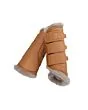 Eskadron Platinum Tendon Boots Fauxfur Leather FF Cognac