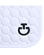 Cavalleria Toscana Dressuur zadeldek with Circle Quilting - Wit 