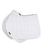LeMIEUX Carbon Mesh Air Square Zadeldek White