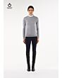 Cavalleria Toscana Tech Wool Fully Fashioned Crew Neck Sweater Dames