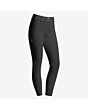 Cavalleria Toscana Women's Dressage Perforated Full Grip Breeches - Black