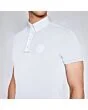 Cavalleria Toscana Men's Competition Polo Shirt White