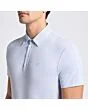 Cavalleria Toscana Heren Technical Training Polo S/S - Oxford Blue Print