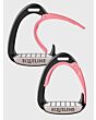 Equiline X-Cel Jumping Stirrup with Safety System Pink