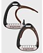 Equiline X-Cel Jumping Stirrup with Safety System Brown