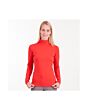 ANKY® Mockneck Shirt Dames Heraldic Red