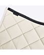 Cavalleria Toscana Jersey Saddle Pad with Diamond Quilting - Beige / Beige