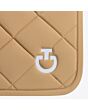 Cavalleria Toscana Saddle Pad with Diamond Quilting - Tan