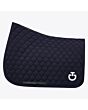 Cavalleria Toscana Jumping Saddle Pad with Circular Quilting - Navy