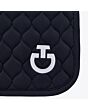 Cavalleria Toscana Jumping Saddle Pad with Circular Quilting - Navy