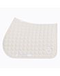 Cavalleria Toscana Jumping Zadeldek in Circular Quilted Jersey - Brich / White