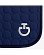 Cavalleria Toscana zadeldek with Circle Quilted - Royal Blue - Full