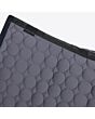 Cavalleria Toscana Jumping zadeldek with Circle Quilting - anthracite grey/black