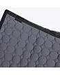 Cavalleria Toscana zadeldek with Circle Quilting - anthracite grey/black
