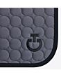 Cavalleria Toscana Jumping zadeldek with Circle Quilting - anthracite grey/black