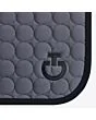 Cavalleria Toscana zadeldek with Circle Quilting - anthracite grey/black
