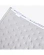 Cavalleria Toscana Jumping Saddle Pad with Quilted Design and Micro Logo - Light Grey -Full