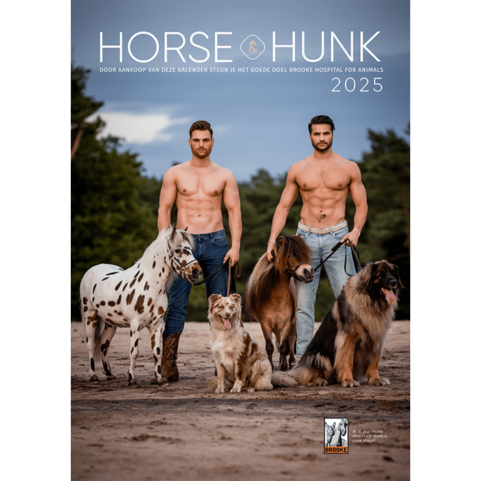 Horse and Hunk Kalender 2025