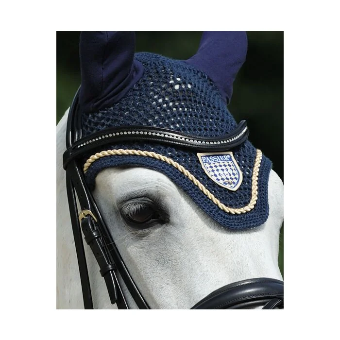 Passier Gebogen Frontriem met Strass Stenen