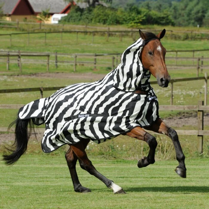 Bucas Pony Buzz-Off Zebra Full Neck 