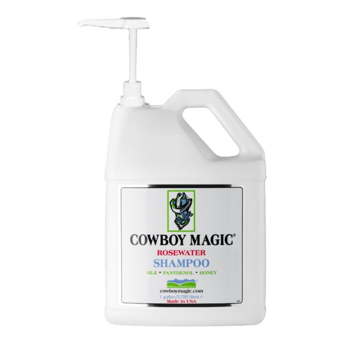 Cowboy Magic Rosewater Shampoo 3785 mL + Pump