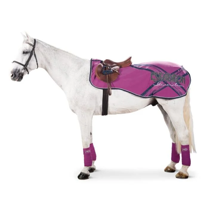 Eskadron nier- uitrijdeken Bicross Pink