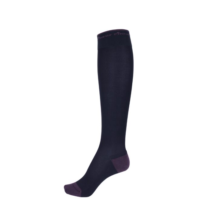 Pikeur Kniekousen Panty Too Navy / Plum