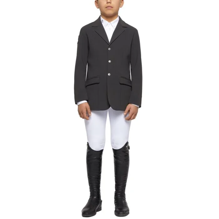 Cavalleria Toscana Lightweight Jersey Zip Rijjas Grey