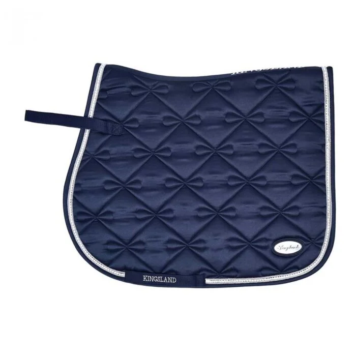 Kingsland Zadeldek Jerri Satin Navy