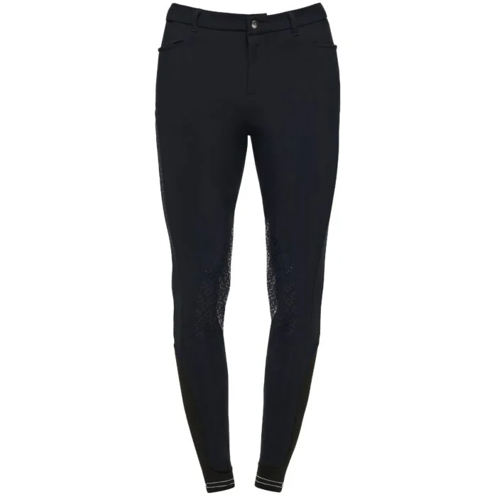 Cavalleria Toscana Rubber CT Logo Stripe Heren Rijbroek