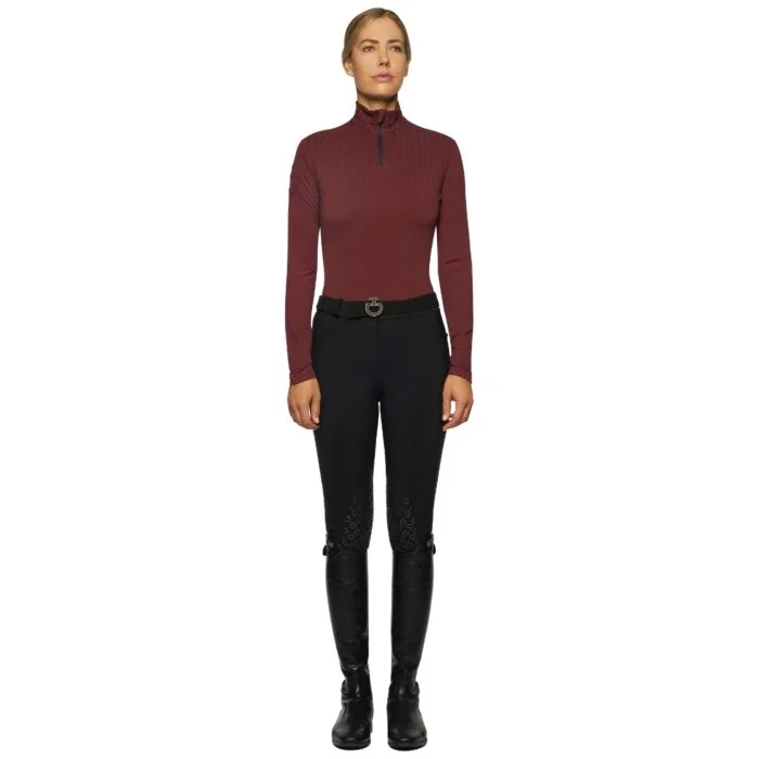 Cavalleria Toscana Phases Jersey Fleece Half Zip Shirt