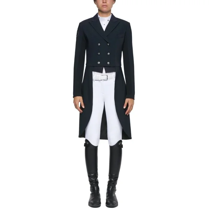 Cavalleria Toscana Tech Knit Frack Dames Navy