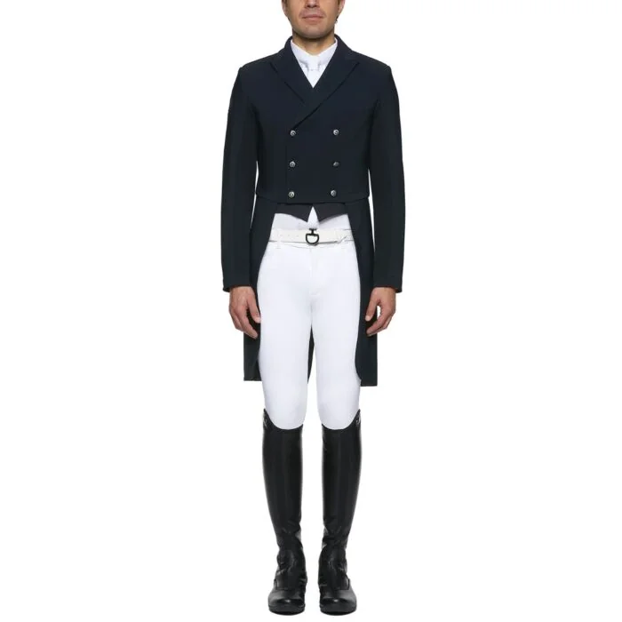 Cavalleria Toscana Tech Knit Frack Heren Navy