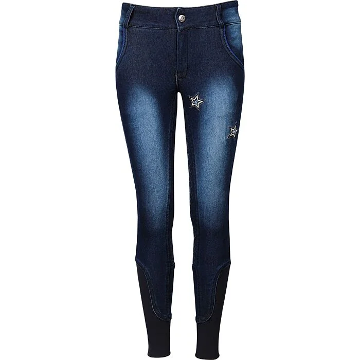 Harry's Horse Jeans Rijbroek Denim LouLou Saint James Full Grip