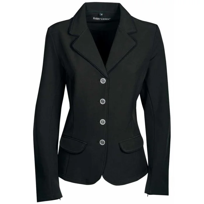 Harry's Horse Rijjas Softshell St. Tropez Zwart TT