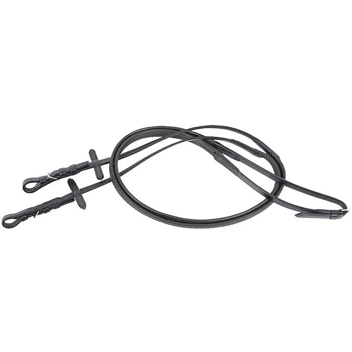 Harry's Horse Teugels Soft Rubber Zwart