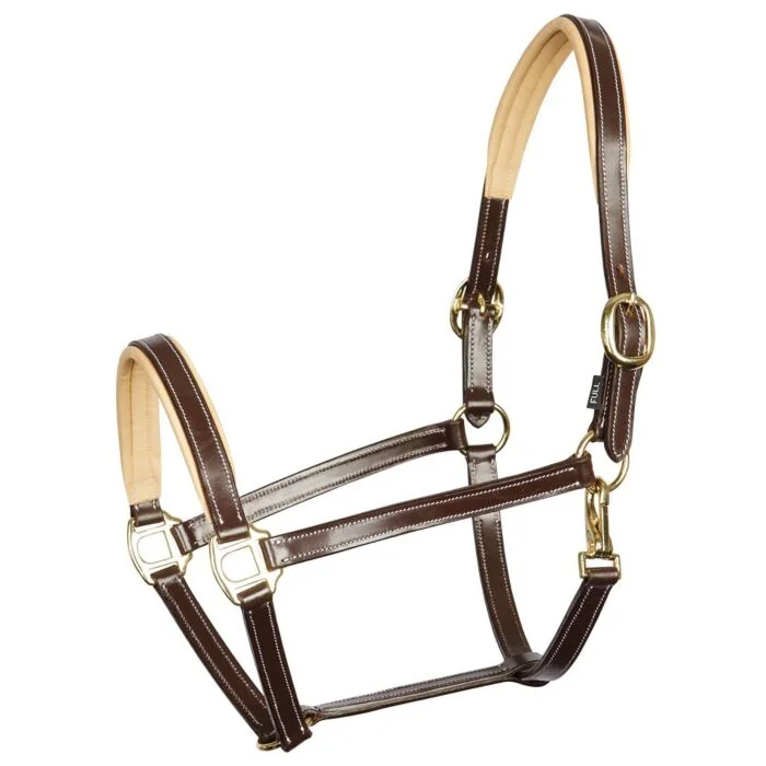 Harry's Horse Halster Leder Elegance Bruin