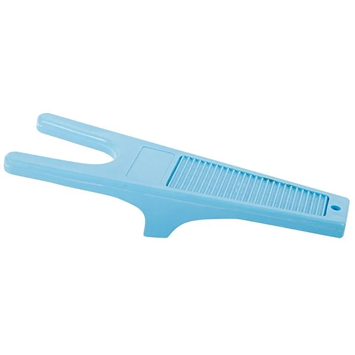 Laarzenknecht plastic Licht Blauw