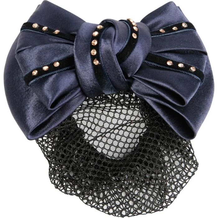 Harry's Horse Haarspeld strass Rosegold Navy