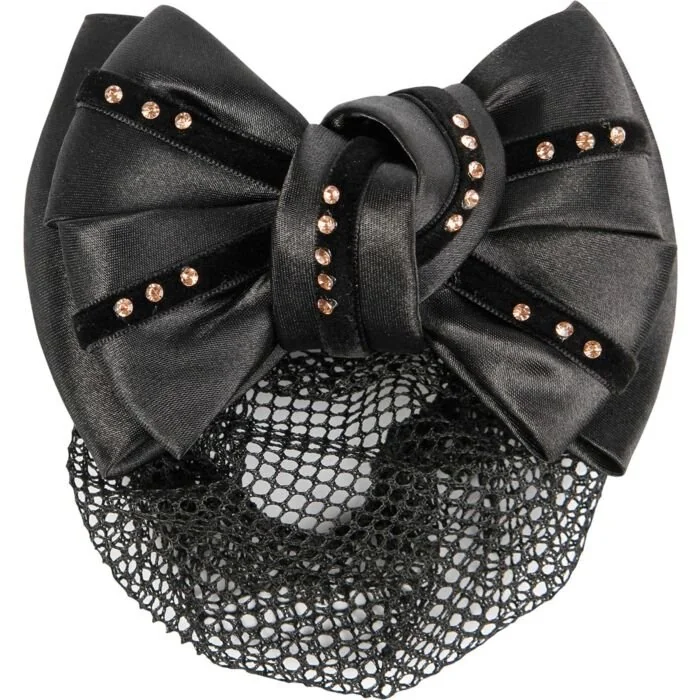 Harry's Horse Haarspeld strass Rosegold Zwart