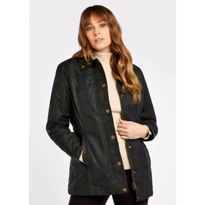 Dubarry Annestown PrimaLoft® Waxjas - Black Watch