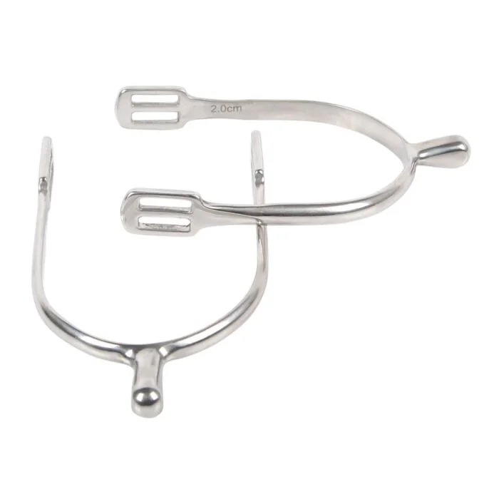 Harry's Horse Sporen knop RVS