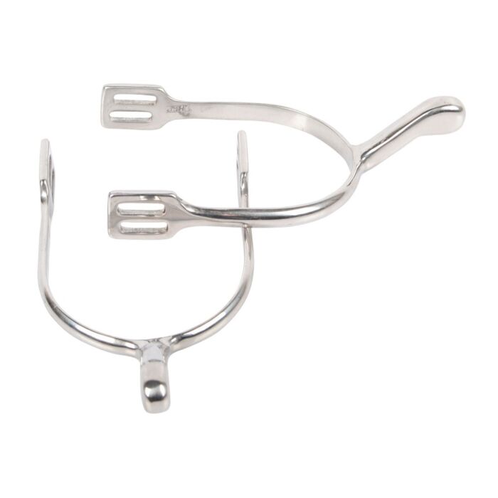 Harry's Horse Sporen zwanenhals RVS