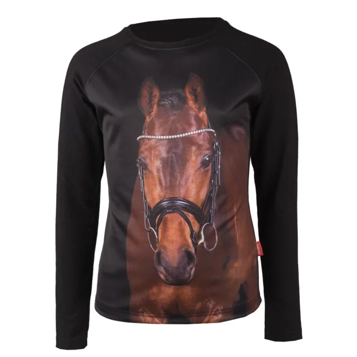 Horka Pixel T-Shirt L/S Caviar