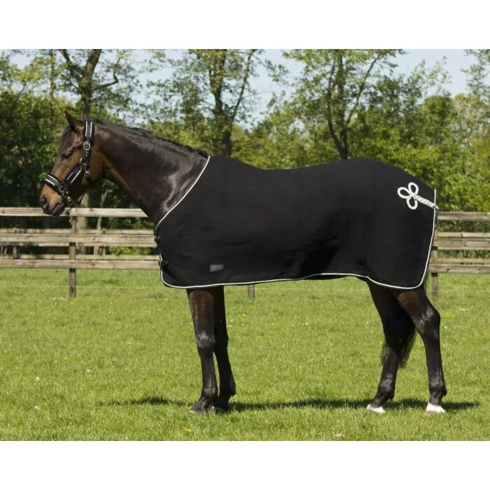 QHP Deken Wol Sheepy Tres Zwart