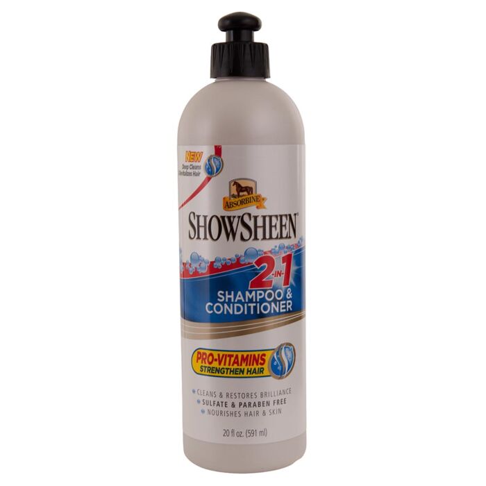 Absorbine shampoo en condtitioner 2-in-1 ShowSheen 591 ml